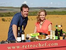 Cooking With Martin Gillespie - Retro Chef - archival photograph