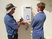 Edwards Solar Hot Water - archival photograph