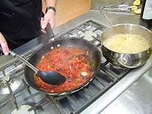 Cooking With Martin Gillespie - Retro Chef - archival photograph