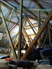 Attix Roof Access 'Innovations For Your Roof' - archival photograph