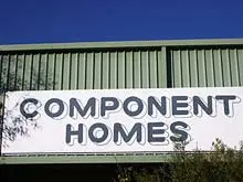 Component Homes 'Built with BlueScope Steel' - archival photograph