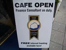 The Loans Café - archival photograph