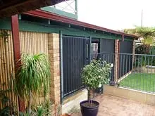 Aussie Outdoor Alfresco Cafe Blinds - archival photograph
