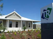 TR Homes 'Made using BlueScope Steel' - archival photograph