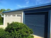 Centurion Garage Doors 'Made using BlueScope Steel' - archival photograph