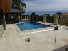 WA GLASS POOL FENCING - archival photograph