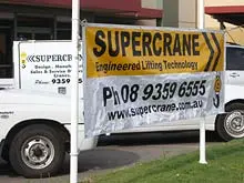 Super Crane - archival photograph
