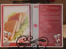 Canon Foods Crunchy Garlic Chicken Breast Parmigiana - archival photograph