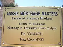 Aussie Mortgage Masters 'Beat the Banks' - archival photograph