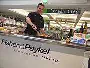 Cooking With Martin Gillespie - Retro Chef - archival photograph