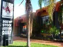 Lightingales Claremont 'May Sale now on!' - archival photograph