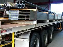 One Steel DuraGal Flooring System - archival photograph