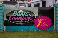 All Boats & Caravans - archival photograph
