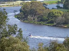 PARK ON SWAN - archival photograph