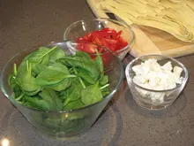Cannon Foods Gourmet Chevups Chili, Feta and Spinach Pasta - archival photograph