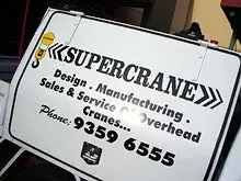 Super Crane - archival photograph