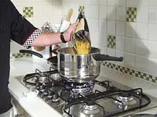 Cooking With Martin Gillespie - Retro Chef - archival photograph