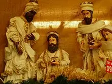 Christmas Presence - Christmas in July - archival photograph