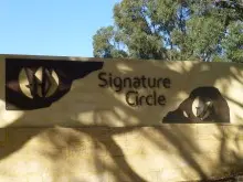 SIGNATURE CIRCLE - archival photograph
