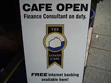 The Loans Café - archival photograph