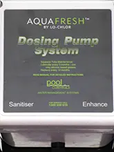Pool Controls - archival photograph