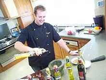 Cooking With Martin Gillespie - Retro Chef - archival photograph