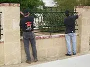 Millenium Fencing - archival photograph