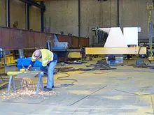 Supercrane - archival photograph