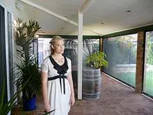 Aussie Outdoor Alfresco Cafe Blinds - archival photograph