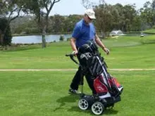 Win a QOD Golf Buggy Competition - archival photograph