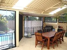 Aussie Outdoor Alfresco Cafe Blinds - archival photograph