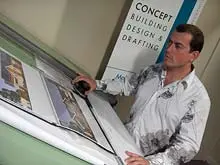 Concept Building Design - archival photograph