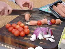Cooking With Martin Gillespie - Retro Chef - archival photograph