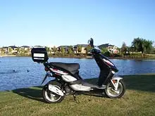 Zoom - Win a Scooter - archival photograph