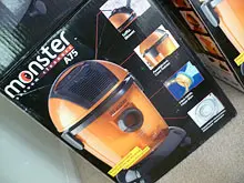 Monster Water Vacuum 'Special Home in WA offer - $199 while stocks last!' - archival photograph