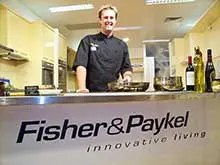 Cooking With Martin Gillespie - Retro Chef - archival photograph