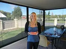 Aussie Outdoor Alfresco Cafe Blinds - archival photograph