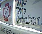 The Tap Doctor - archival photograph