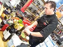 Cooking With Martin Gillespie - Retro Chef - archival photograph
