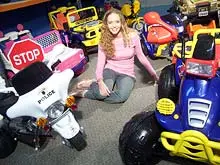 Aussie Electric Ride-On Cars - archival photograph