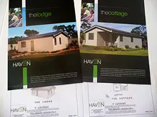 Haven Designs 'Using BlueScope Steel' - archival photograph