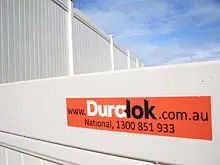 Duralok Fence System - archival photograph