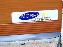 Morestyle Garage Doors - archival photograph