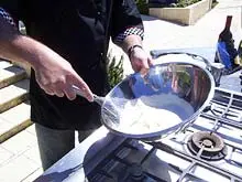 Cooking With Martin Gillespie - Retro Chef - archival photograph