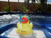 Poolwerx 'The Healthy Pool People' - archival photograph
