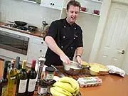Cooking With Martin Gillespie - Retro Chef - archival photograph