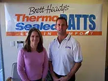 Brett Heady's Thermo Sealed Batts - archival photograph
