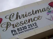 Christmas Presence - archival photograph