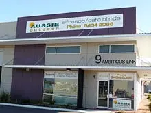 Aussie Outdoor Alfresco Cafe Blinds - archival photograph