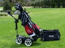 Win a QOD Golf Buggy Competition - archival photograph